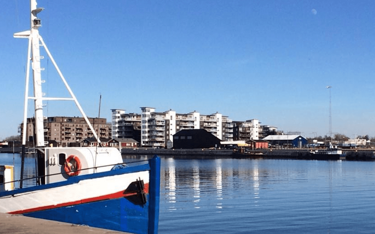 Vy från Ön mot Limhamns Sjöstad (2018)